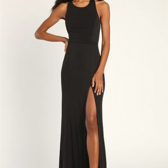 Black Sleeveless Dress - Picture 1 of 3
